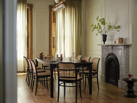 Hoffman Dining Chairs around a Danbury Dining Table