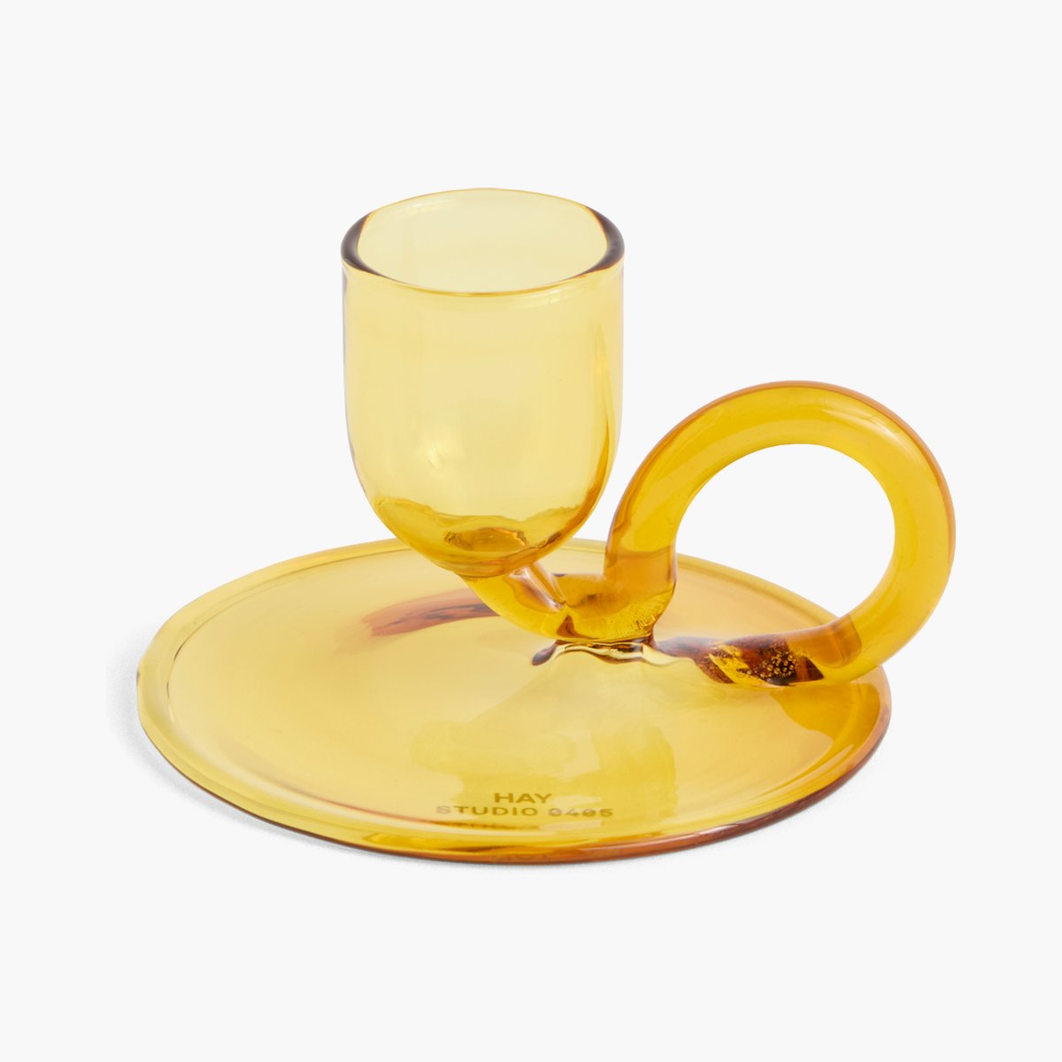 Tiny Curved Candleholder