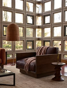 Pawson Drift Lounge Chair in Mantra leather