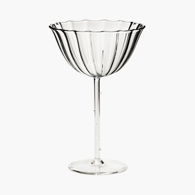 Cosmo Coupe Set of 4 - Glass,  Clear